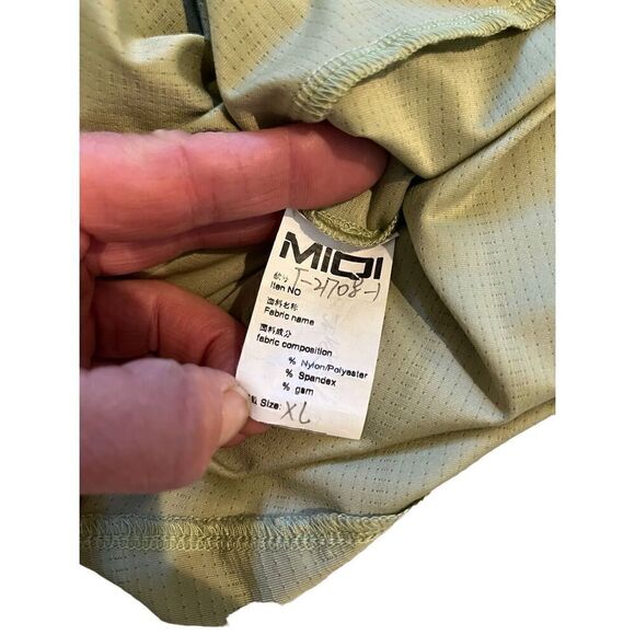 fbf Body long sleeve list green v-neck shirt - XL - Picture 6 of 6